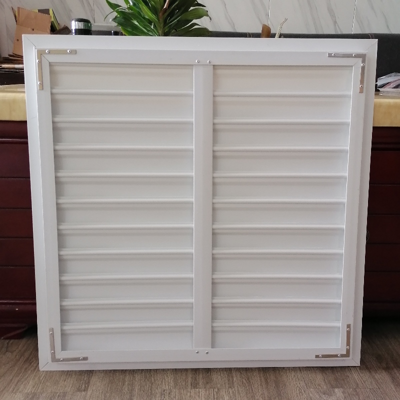 Energieffektive PVC-persienner plastskodder Ventilation PVC-lameller til udstødningsventilator